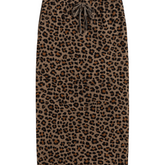 Mirakel maxinederdel med leopard print - Ingen returret